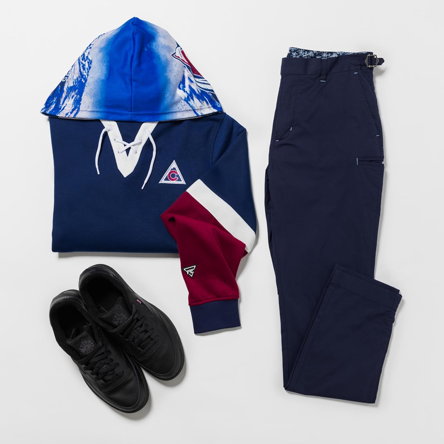 NHL Unisex-Adult Lace-Up Hoodie, Unisex Hockey Sweatshirt, NHL Officially Licensed Gear, Recycled Fabrics - Image 9