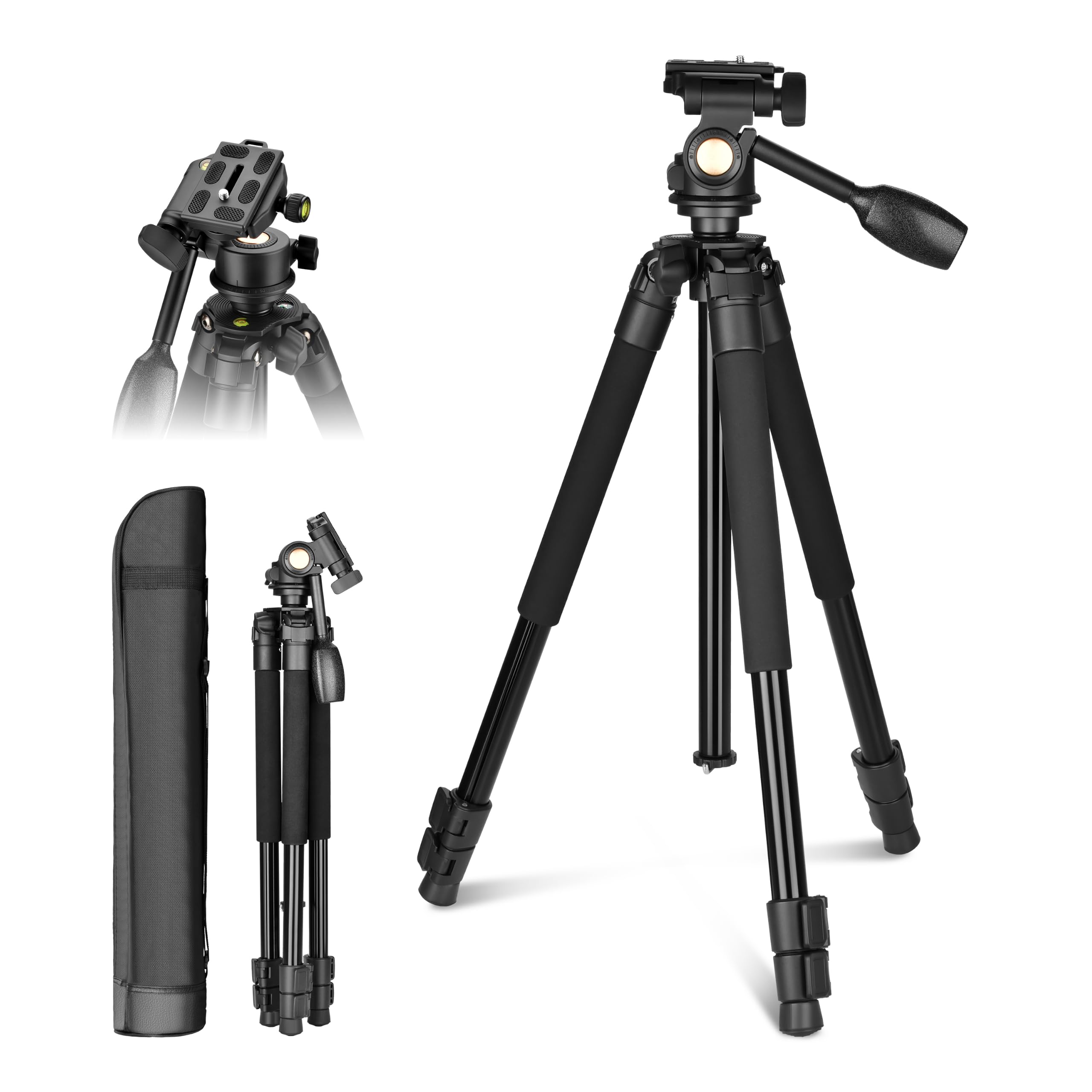 ESSLNB Trípode binocular compatible con prismáticos/telescopio/cámara/teléfono