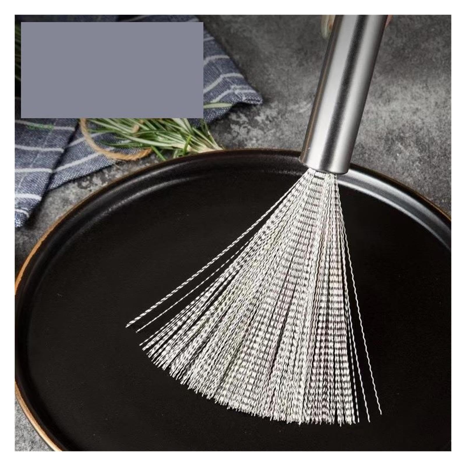 5pcs Stainless Steel Pot Brush pour Cuisine