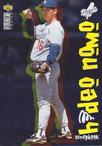 1996 Collector's Choice Baseball Nomo Scrapbook #2 Hideo Nomo Dodgers