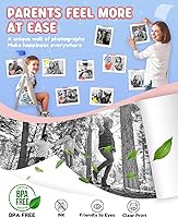 Vista 4 de Papel de impresión, papel térmico de recarga de cámara de impresión 10 rollos, sin BPA, BLL2 (10 rollos)