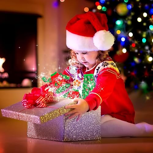 Miniatura 5 de Hungdao Juego de accesorios de elfo de Navidad, mini elfo, panadero, incluye delantal, sombreros, rodillo, bandeja para galletas, cuenco para