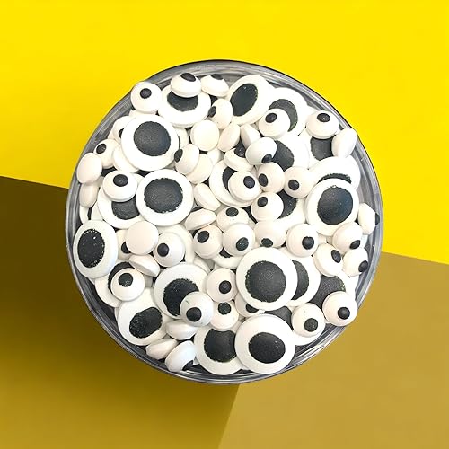 Miniatura 4 de COOL MOM SPRINKLES Gránulos para ojos de varios tamaños (4 onzas)  Gránulos temáticos para decorar pasteles, cupcakes, galletas y postres  Mezclado