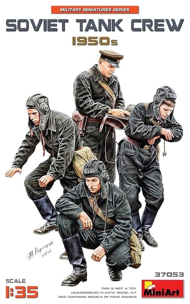 Amazon | ミニアート 1/35 ソビエト連邦軍 戦車兵 1950年代 4体