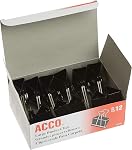 ACCO 2-Inch Large Binder Clips, 1 Box, 12 Clips/Box, Black (A7072100B)