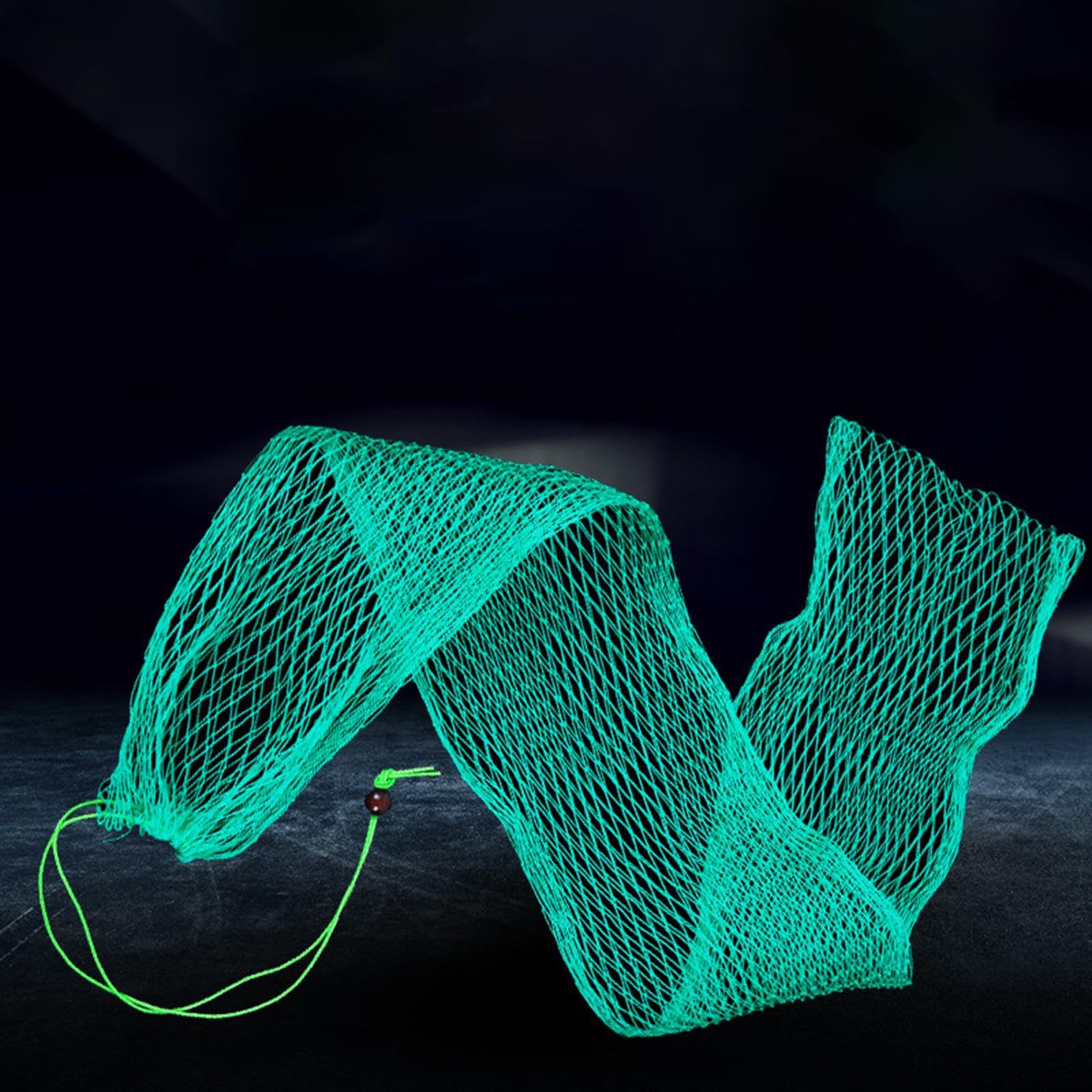 Sac Filet De Pêche En Nylon Réutilisable Avec Cordon – Léger, Polyvalent Pour Plongée, Stockage De Fruits Et Légumes