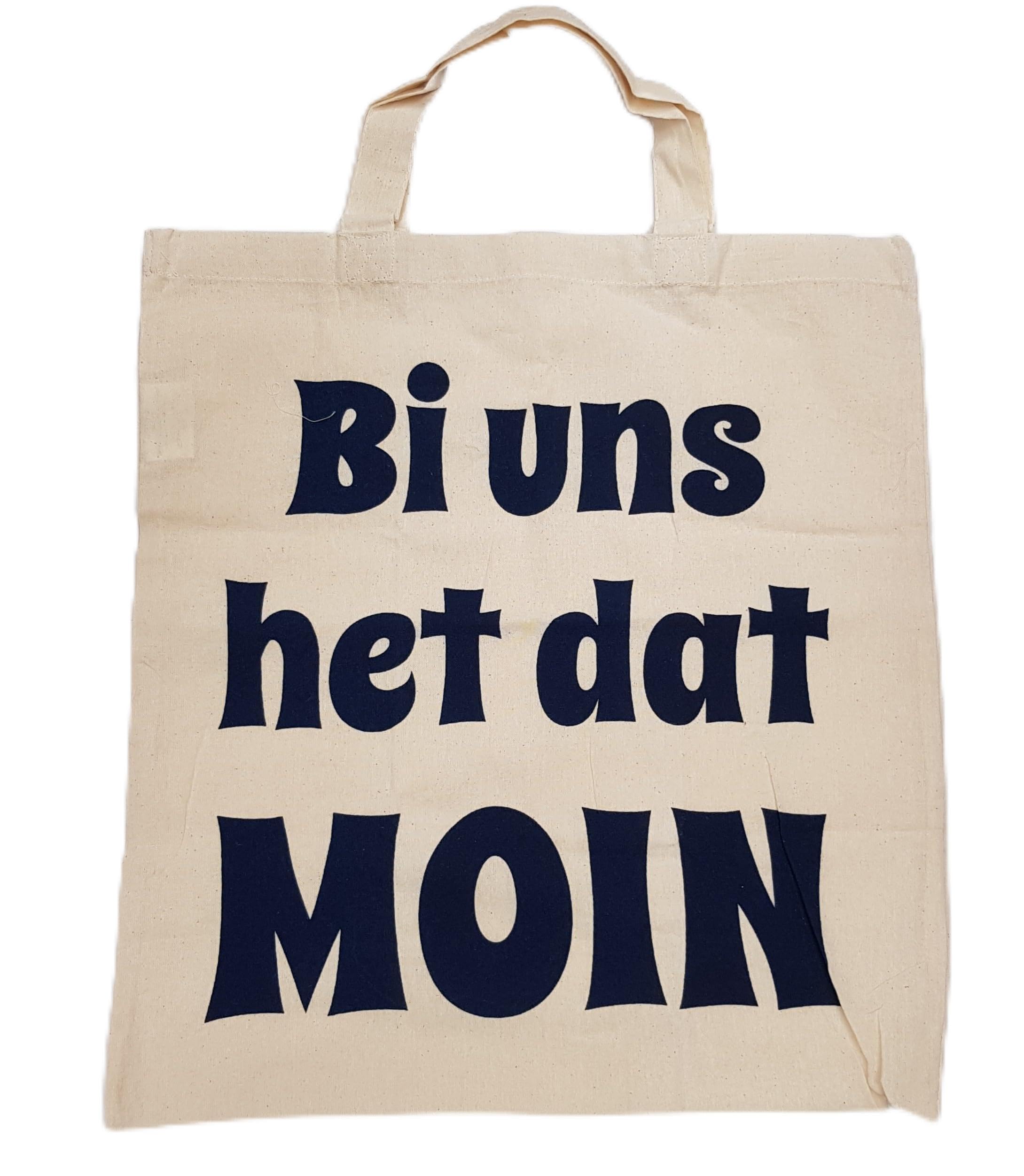 Generisch Stoffbeutel -BI UNS HED DAT MOIN-
