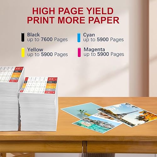 Miniatura 3 de Tounker 055 - Juego de cartuchos de tóner compatibles con Canon 055H 055 para impresora Color ImageClass MF743cdw MF741cdw MF742Cdw MF746Cdw