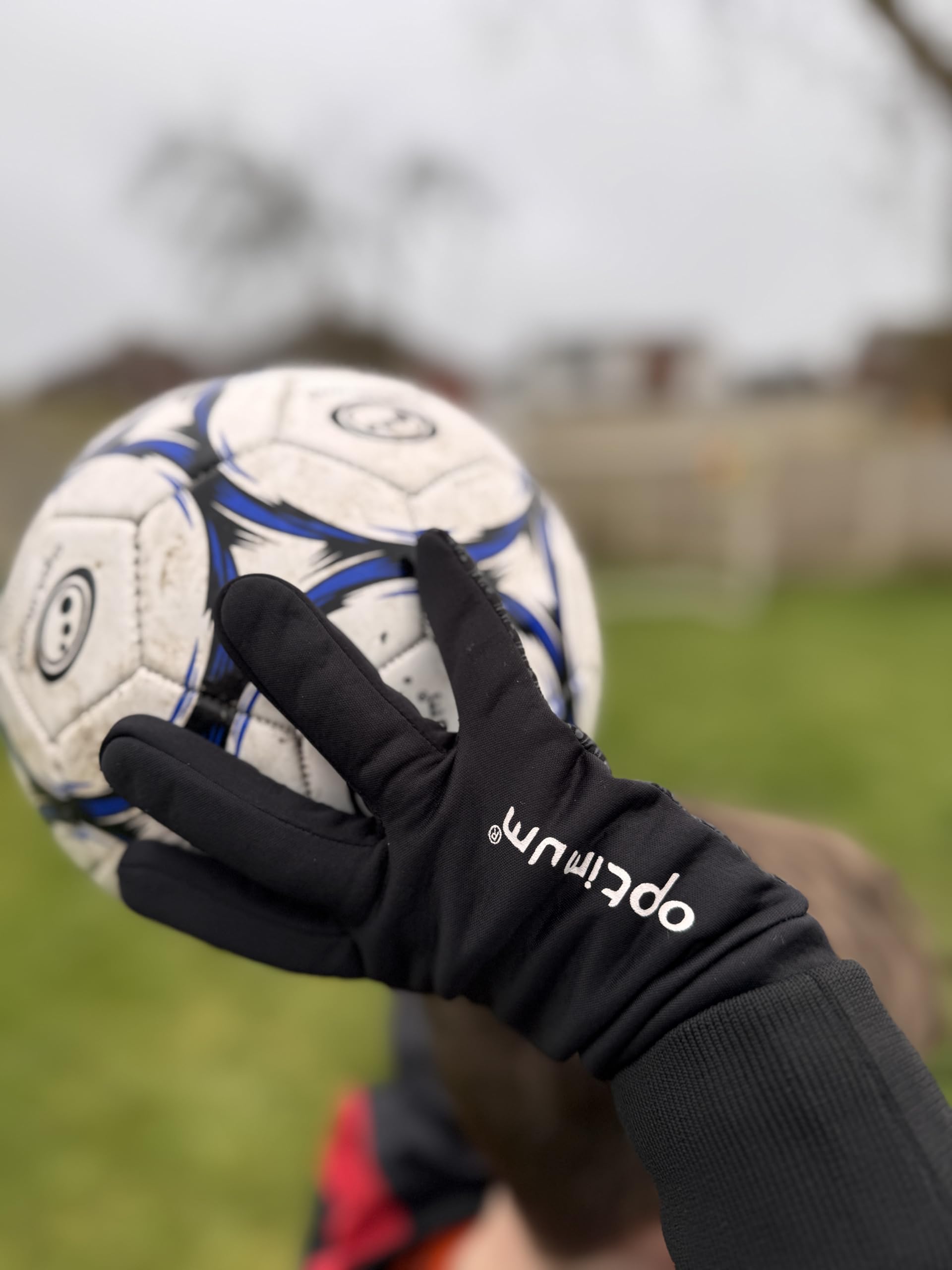 OPTIMUM Aqua Waterproof Thermal Sports Gloves Touch Screen Sensitive Finger