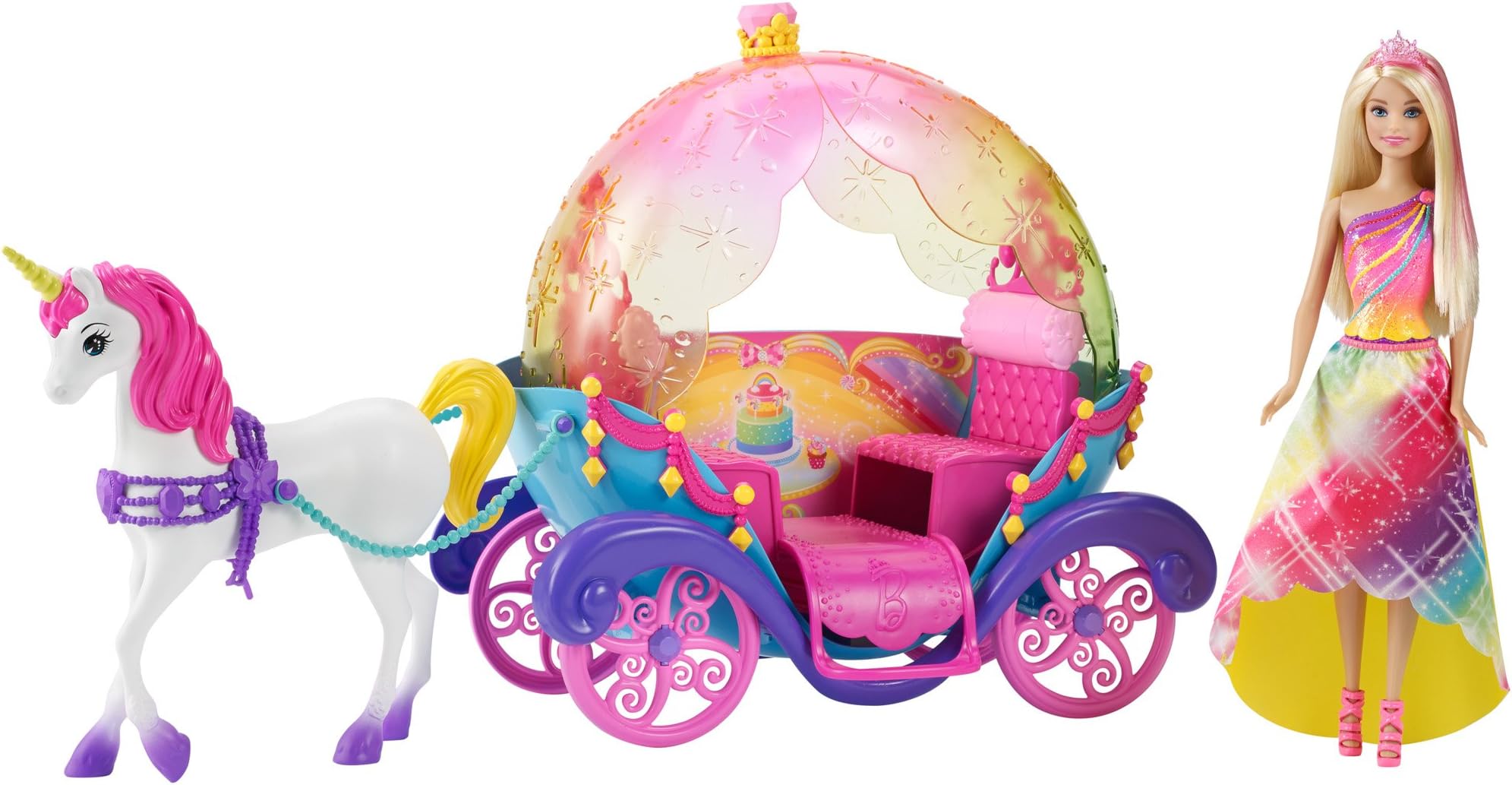 Barbie DPY38 Princess/Horse/Carriage