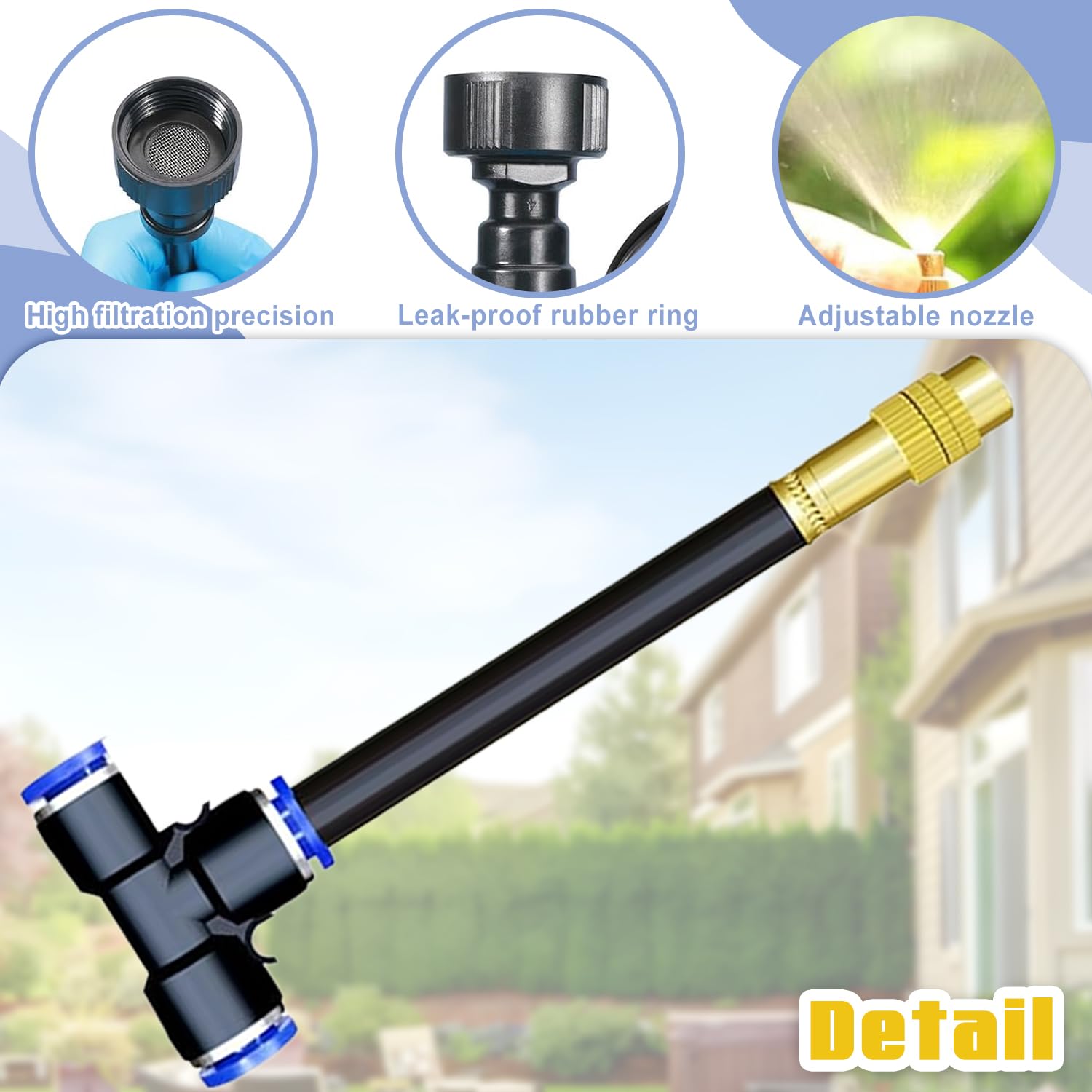 360 Curved Garden Automatic Irrigation System, Irrigation Kit, Raised ...