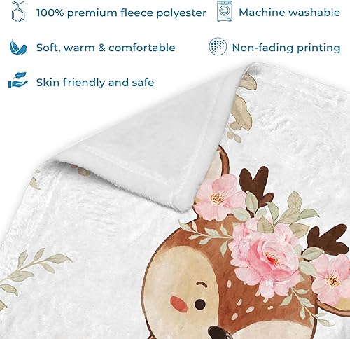 Vista 35 de Hyturtle Mantas de bebé personalizadas con nombre, mantas personalizadas para bebé niña, mantas personalizadas con temática de jirafa, manta de cama