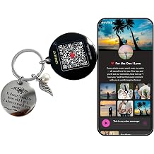 Mom Keychain with NFC & QR Digital Memory Mothers Day, Birthday & Valentines Gift for Mom from Daughter & Son
