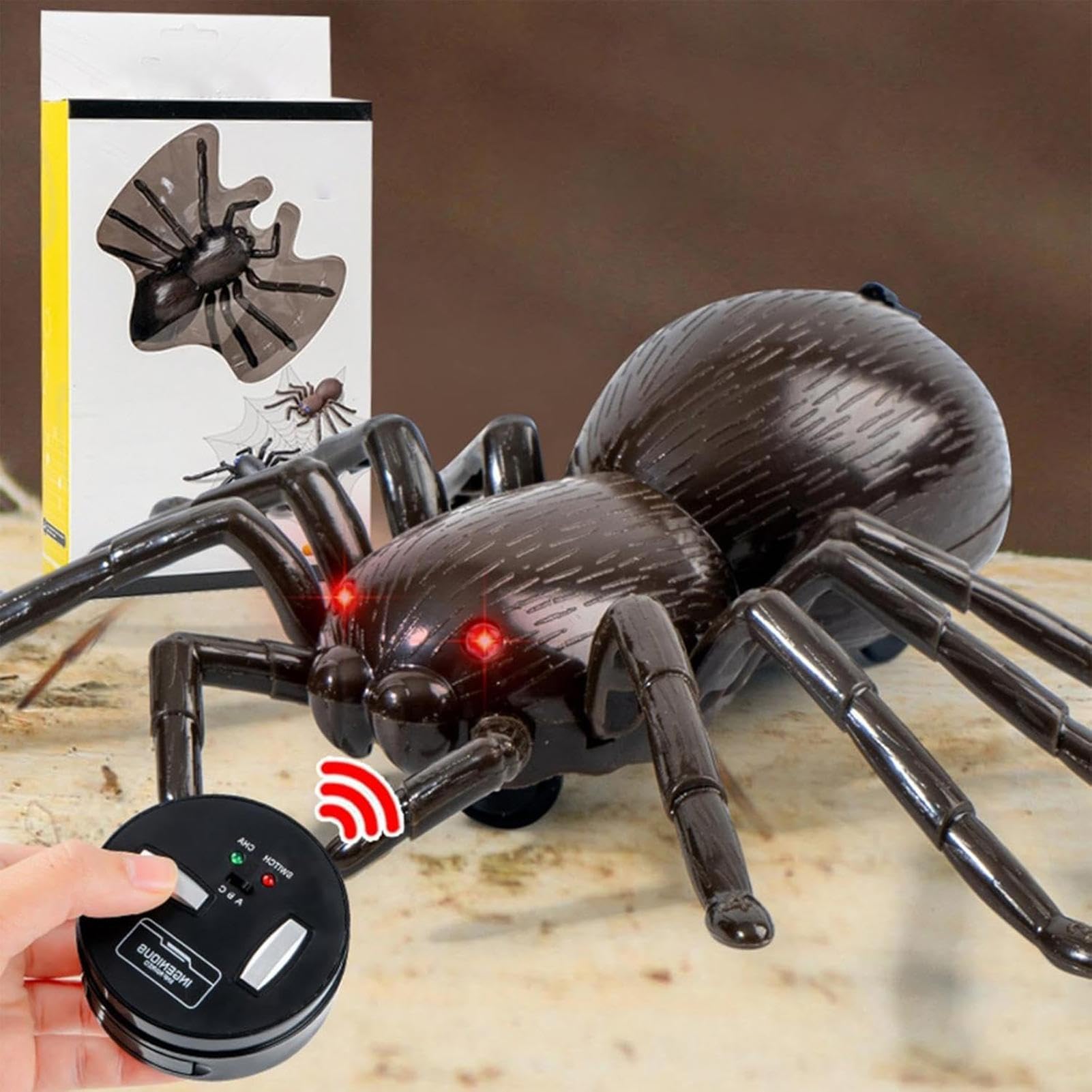 Amazon | RC 移動タランチュラ スパイダー、リモート コントロール