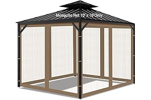 Gazebo Universal Canopy Net - 10' x 10' Premium Quality