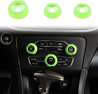 Vista 13 de Voodonala Pomos de radio AC Botón de interruptor de aire acondicionado para cargador Dodge Challenger 2015-2025+, para 2011-2025+Chrysler 300, RAM