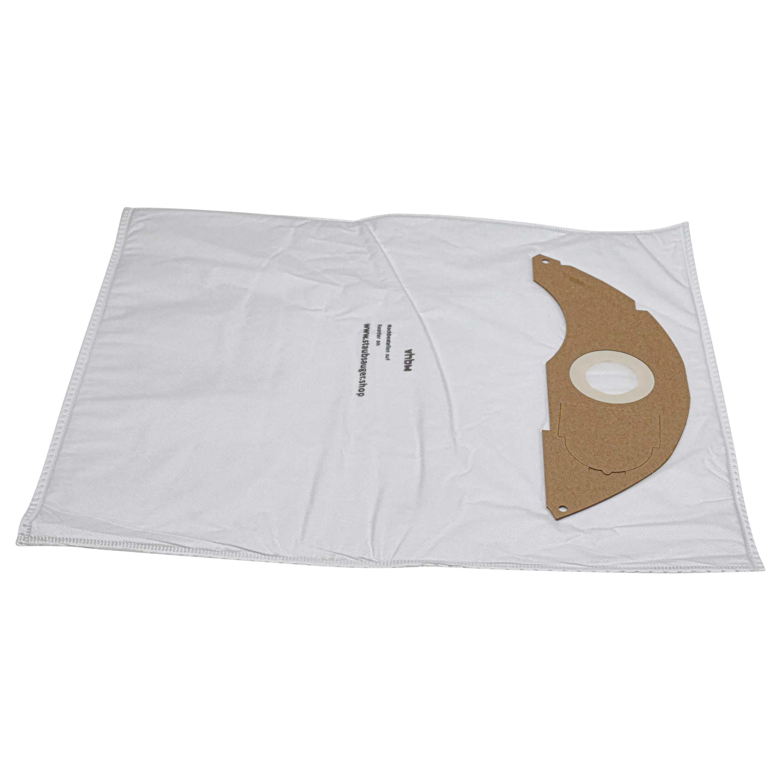 vhbw 10x Sacs compatible avec Kärcher NT 22/1 Ap L | NT 22/1 Ap Te L aspirateur - 42cm x 26,5cm blanc
