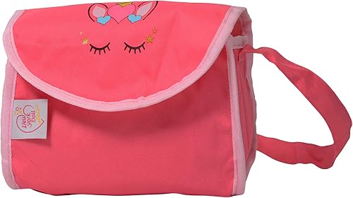 Miniatura 6 de The New York Doll Collection Unicorn Doll Diaper Travel Bag with Doll Care Accessories, Including Pampers, Baby Lotion, Powder, and Changing Mat