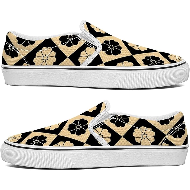 レディース スイーツ柄 ブルー スリッポン スニーカー デッキシューズ 幾何柄 花柄 ローファースリッポン ロートップシューズ シューズ カジュアル フラットシューズ メンズ レディース 紐なし 作業靴 靴 ローカット 旅行靴 カップル靴 軽い 平底 通気性 おしゃれ 男女