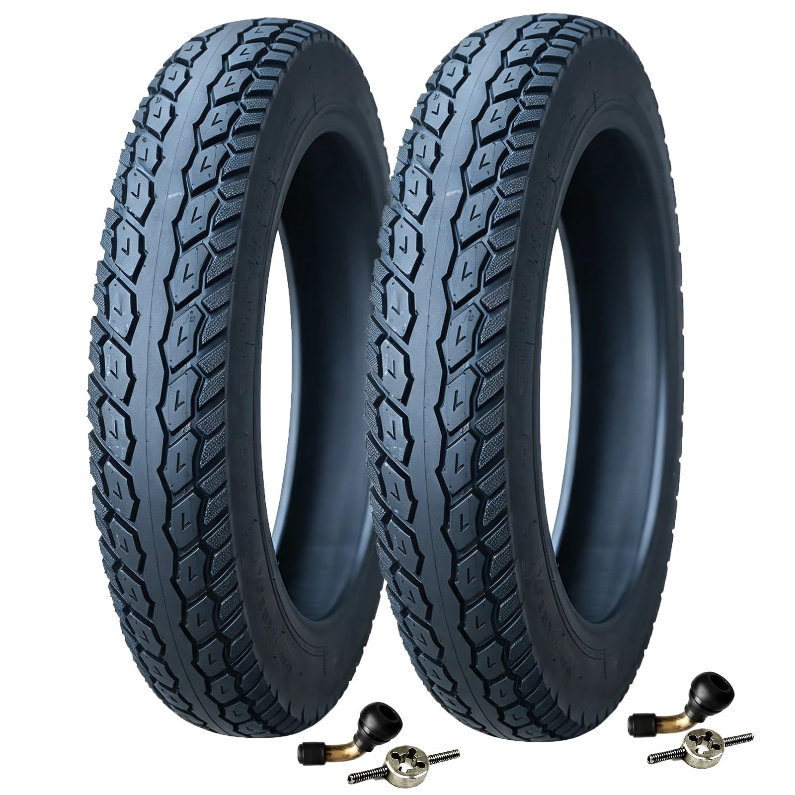 2PC 2.50-10 Pneumatici Tubeless, 2.50 10 4PR 33J per Scooter, Moto