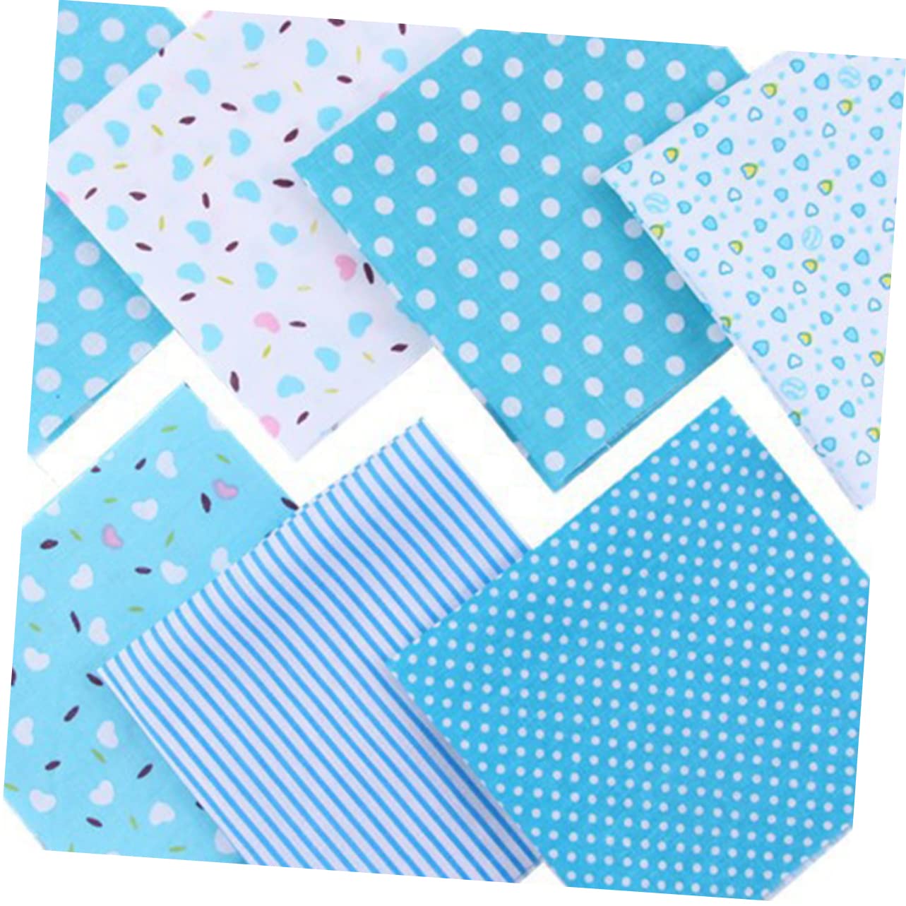 STOBOK 6confezioni Packs Di Patchwork Per Progetti Creativi Di Stoffa Per Cuscini Tovaglie e Decorazioni Fai Da Te