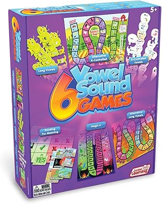 Junior Learning JL411 6 Vowel Sound Games
