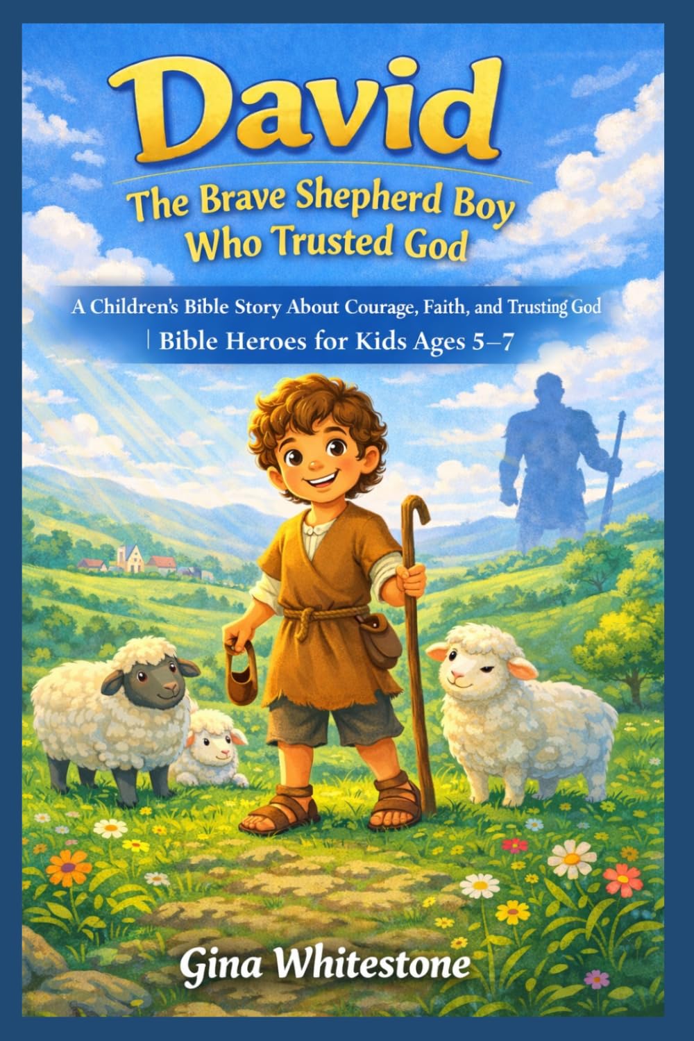 David The Brave Shepherd Boy Who Trusted God: A Children's Bible story About Courage, Faith and trusting God