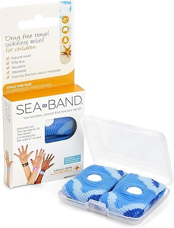 قد تختلف ألوان سوار المعصم Sea-Band للأطفال، عبوة مكونة من 6 أزواج