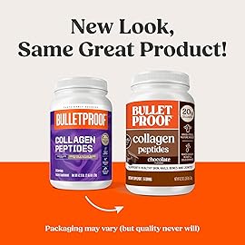 Bulletproof Chocolate Collagen Protein Powder with MCT Oil, 19g Protein, 42.3 Oz, Value Size, Collagen Peptides and Amino Acids for Healthy Skin, Bones and Joints