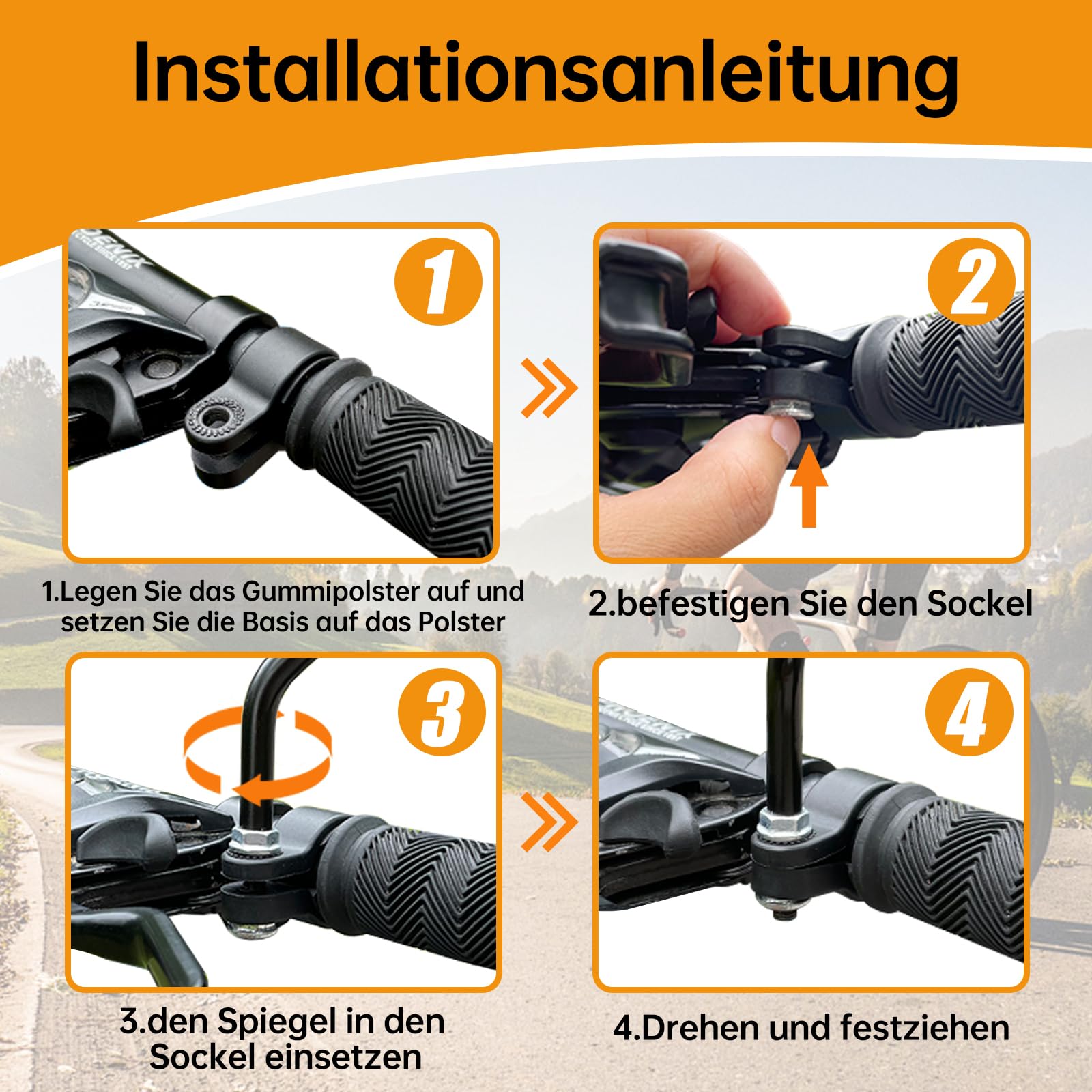 Fietsspiegels - Accu elektrische fiets Fietsspiegels - Accu elektrische fiets
