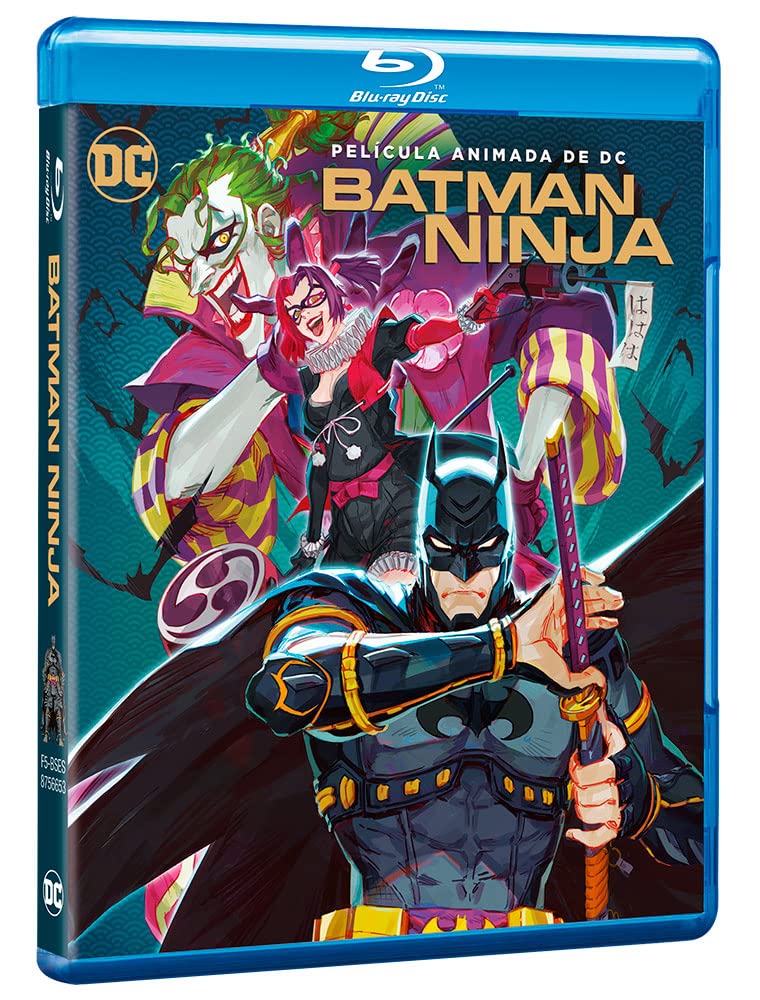 Batman Ninja Blu-Ray película de animación anime japonés y superhéroes DC en alta definición