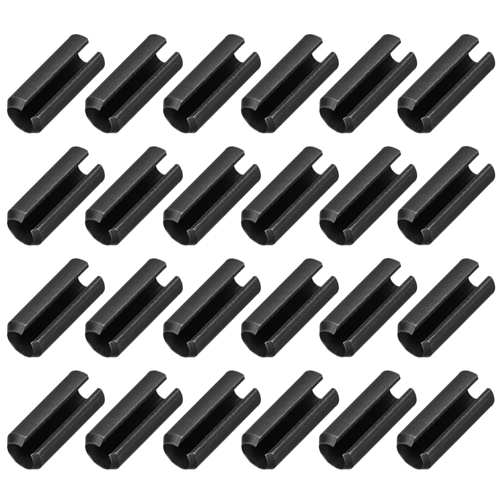 Pasadores ranurados divididos de 12 mm para evitar holguras por vibracion en fijaciones de acero 7