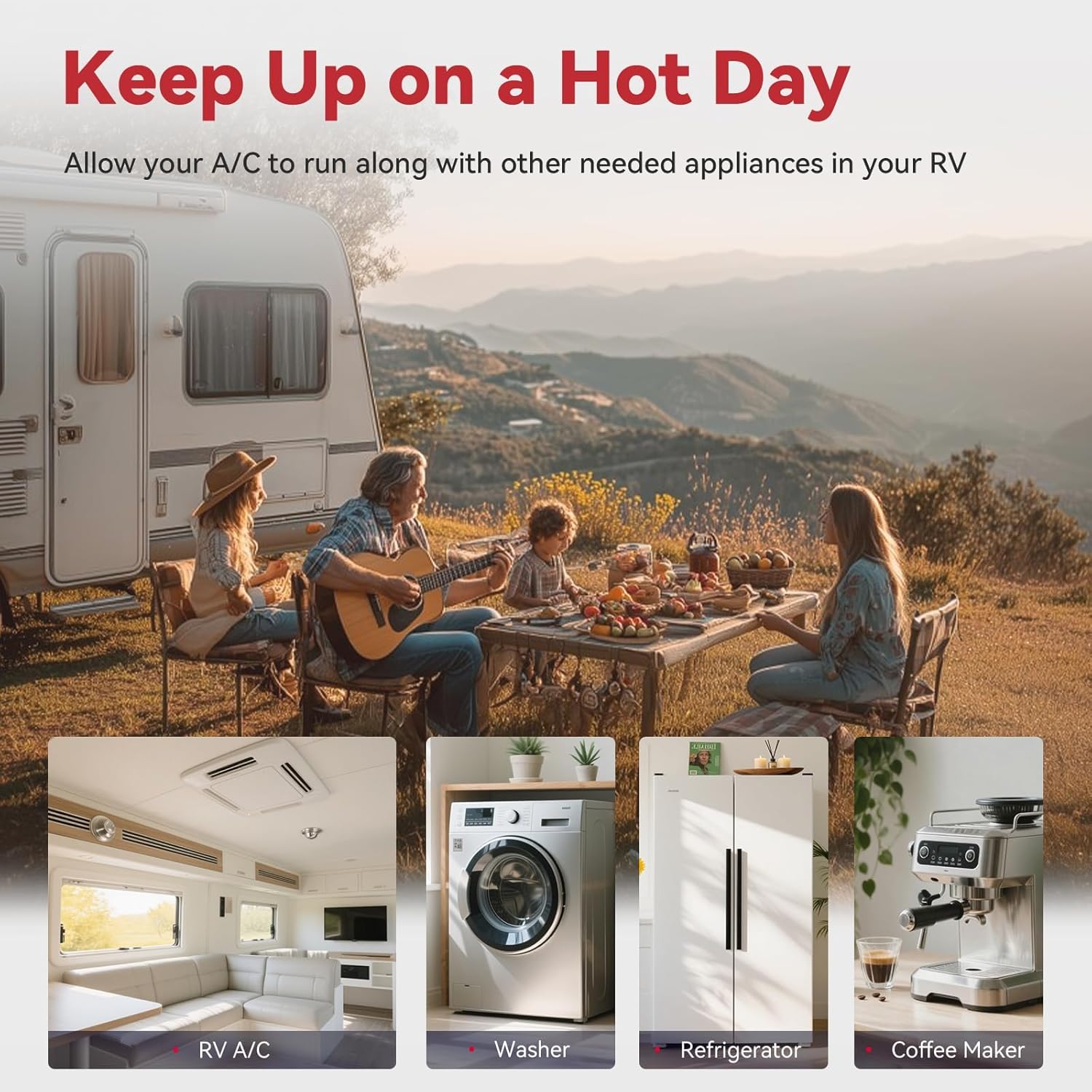 RV AC Soft Start 1497-3601 Compatible with Coleman-Mach 450XX 452XX 470XX 472XX 480XX 482XX Series, Soft Start Kit for Home Air Conditioner RV Air Conditioner