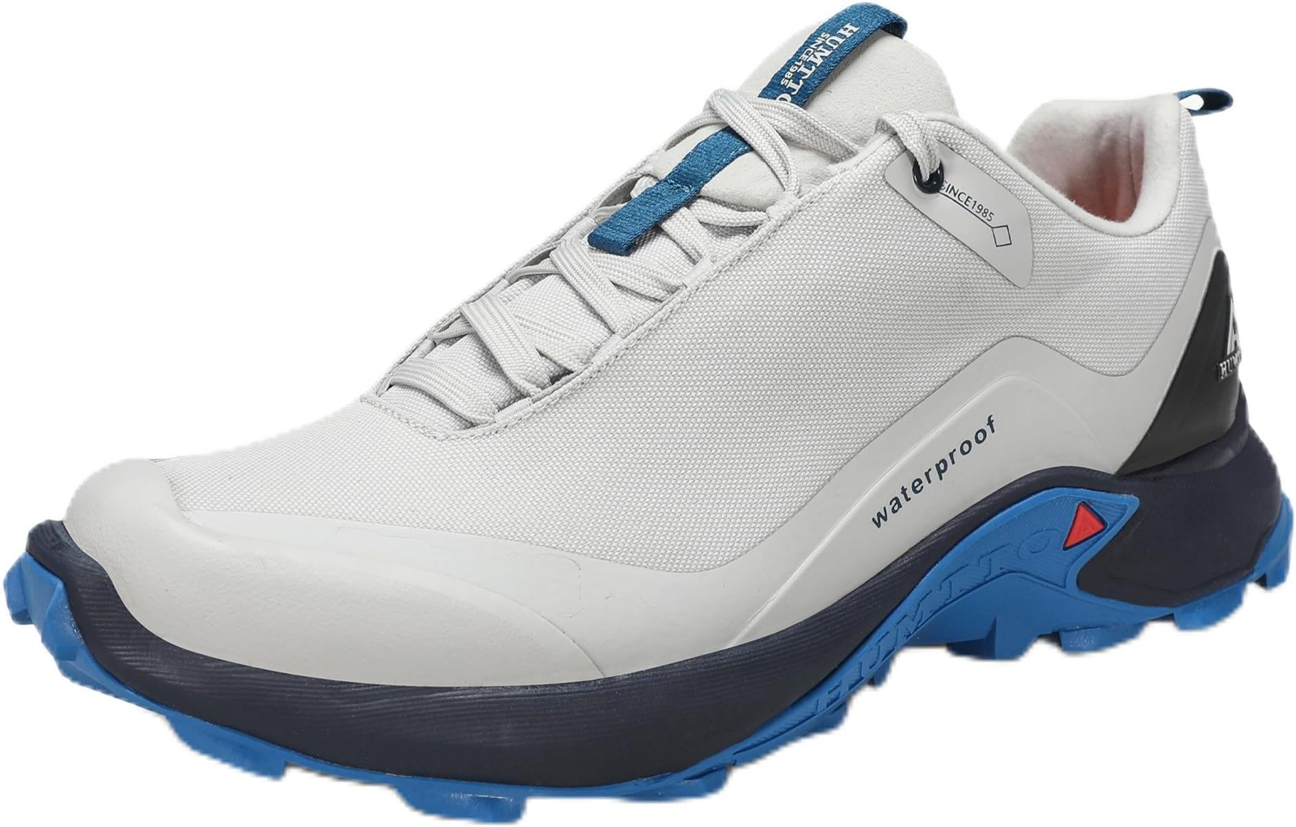 HUMTTO Men's All-Terrain Waterproof Hiking Shoes Lightweight Breathable Anti Slip Outdoor Trekking Trails Shoes