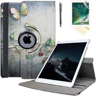 Case for ipad 9th 7th / 8th Generation 10.2 inch Model MK2K3LL/A MK2L3LL/A MK2N3LL/A, MK2P3LL/A- 360 Degree Rotating Prote...