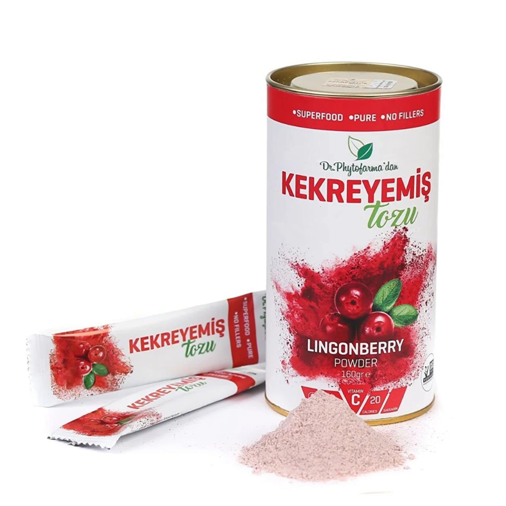 BEAUTY AMBITION Kekreyemis Tozu, Lingonberry Powder, Slimming Aids & Weight Loss Product 160 gr