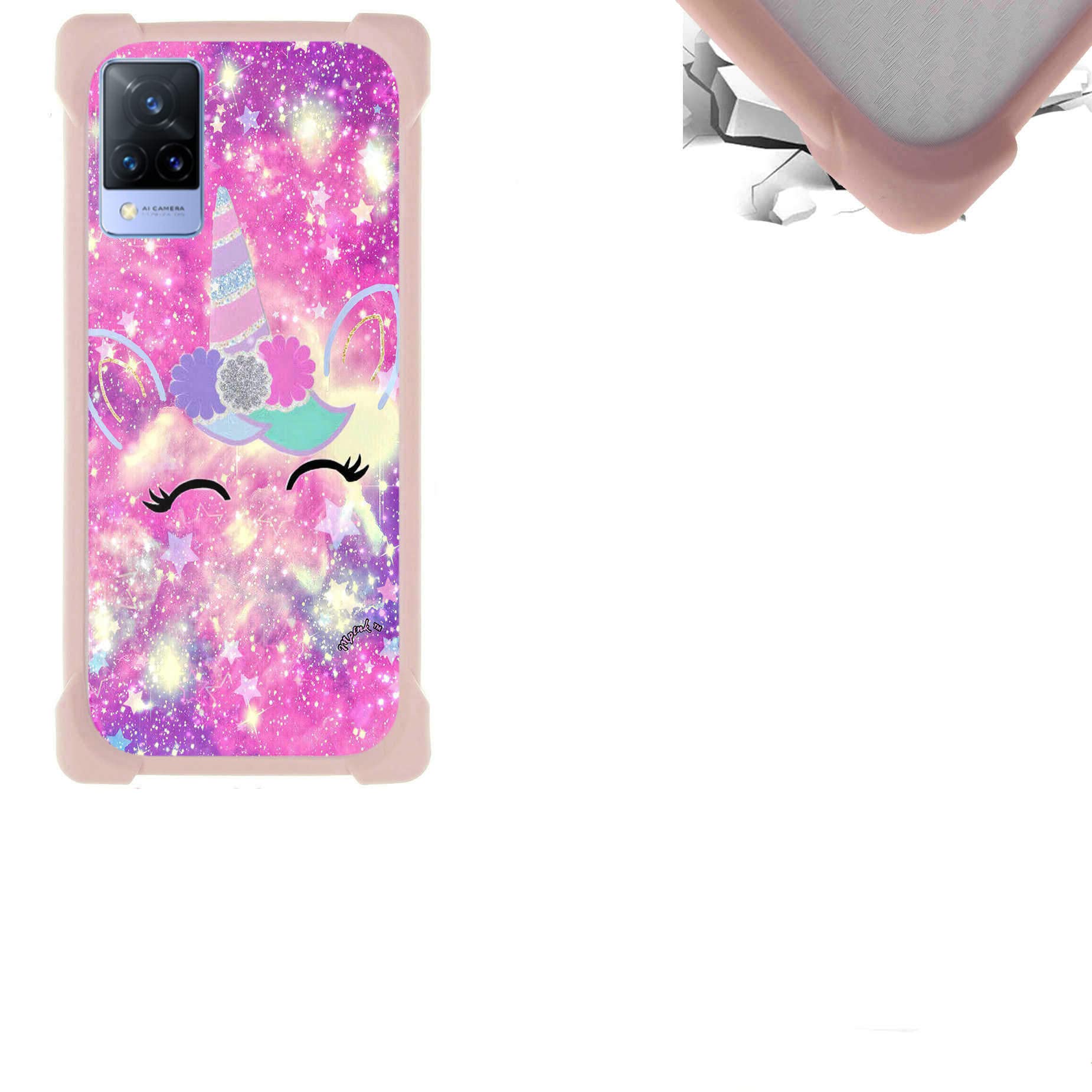 Case for Teracube Thrive Case Compatible with Teracube Thrive Phone Case PC backplane + Silicone Soft Frame Cover KB-FEN10