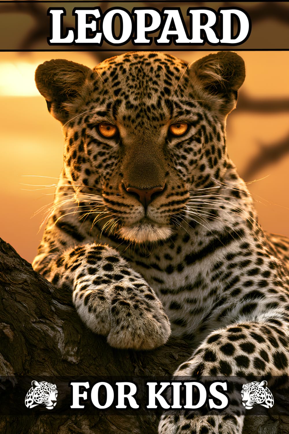 Leopard for Kids: Amazing Pictures and Facts for Kids Ages 4-8