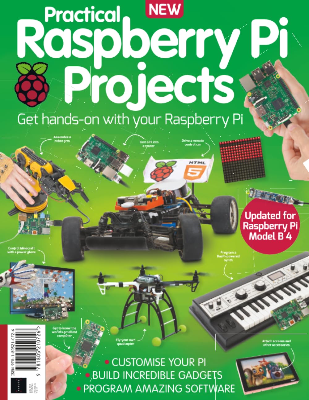 Practical Raspberry Pi Projects: Customise your Pi / Build Incredible Gadgets / Program Amazing Software