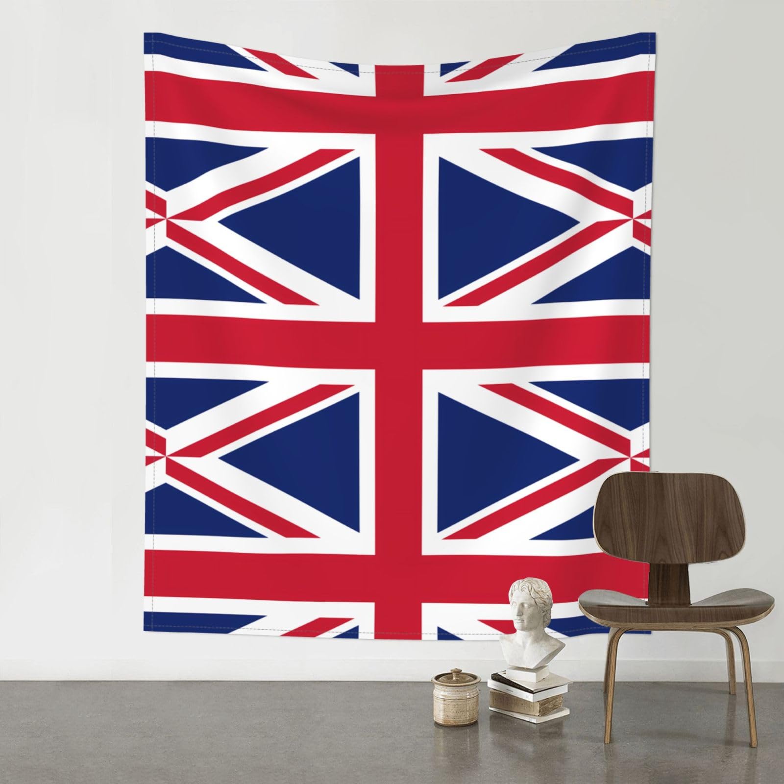 YYHWHJDE British flag Prints 60x51in Wall Tapestry – Boho Decor Throw Blanket for Bedroom, Dorm, Beach Cover, Picnic & More