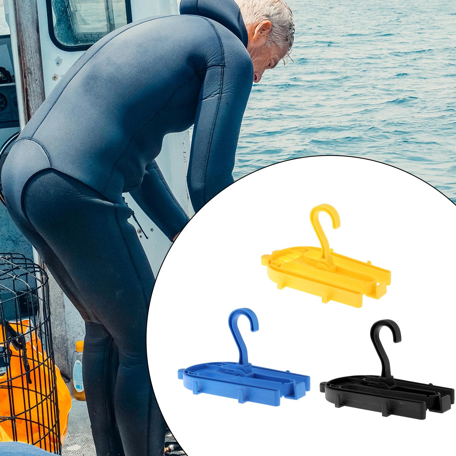 Cintre robuste pour combinaison de surf et équipement multifonction pour vêtements de plongée