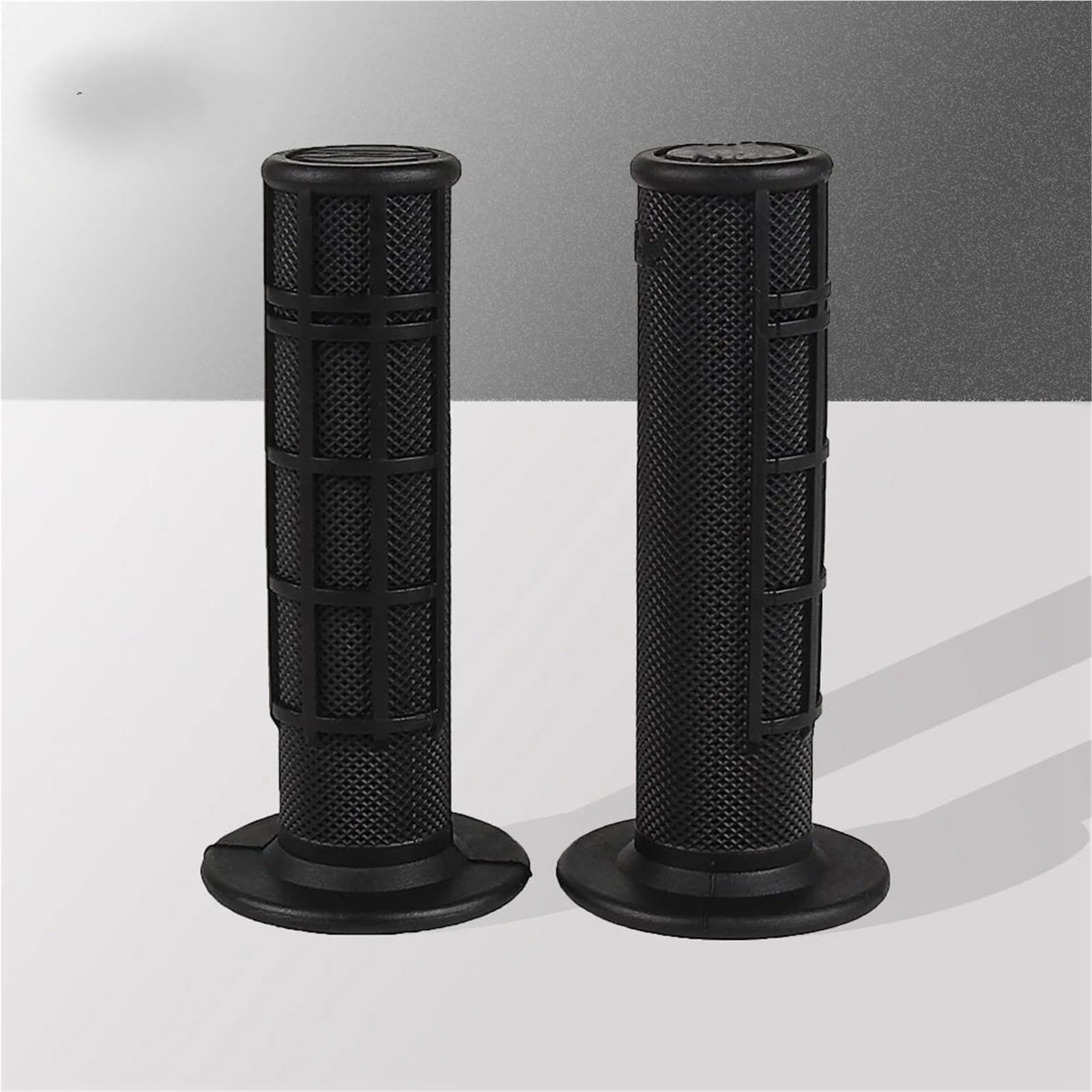 Uchwyty drążkowe Uniwersalne uchwyty motocyklowe 7/8" 22mm, trwała gumowa kierownica do quada ATV, lewa i prawa kierownica 22mm Gałki motocyklowe uchwyt