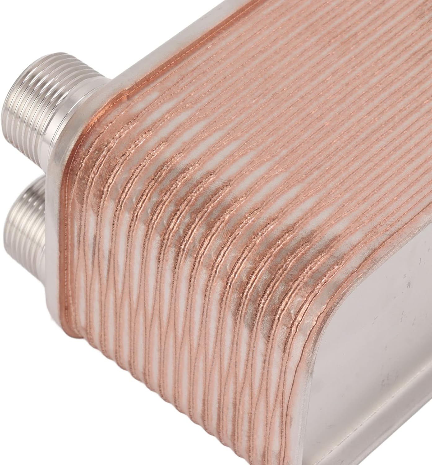 30 Plates Heat Exchanger, Brazed Plate Heat Exchanger for Beer Wort Chiller, Heat Exchanger for Quick Beer Cooling Machine