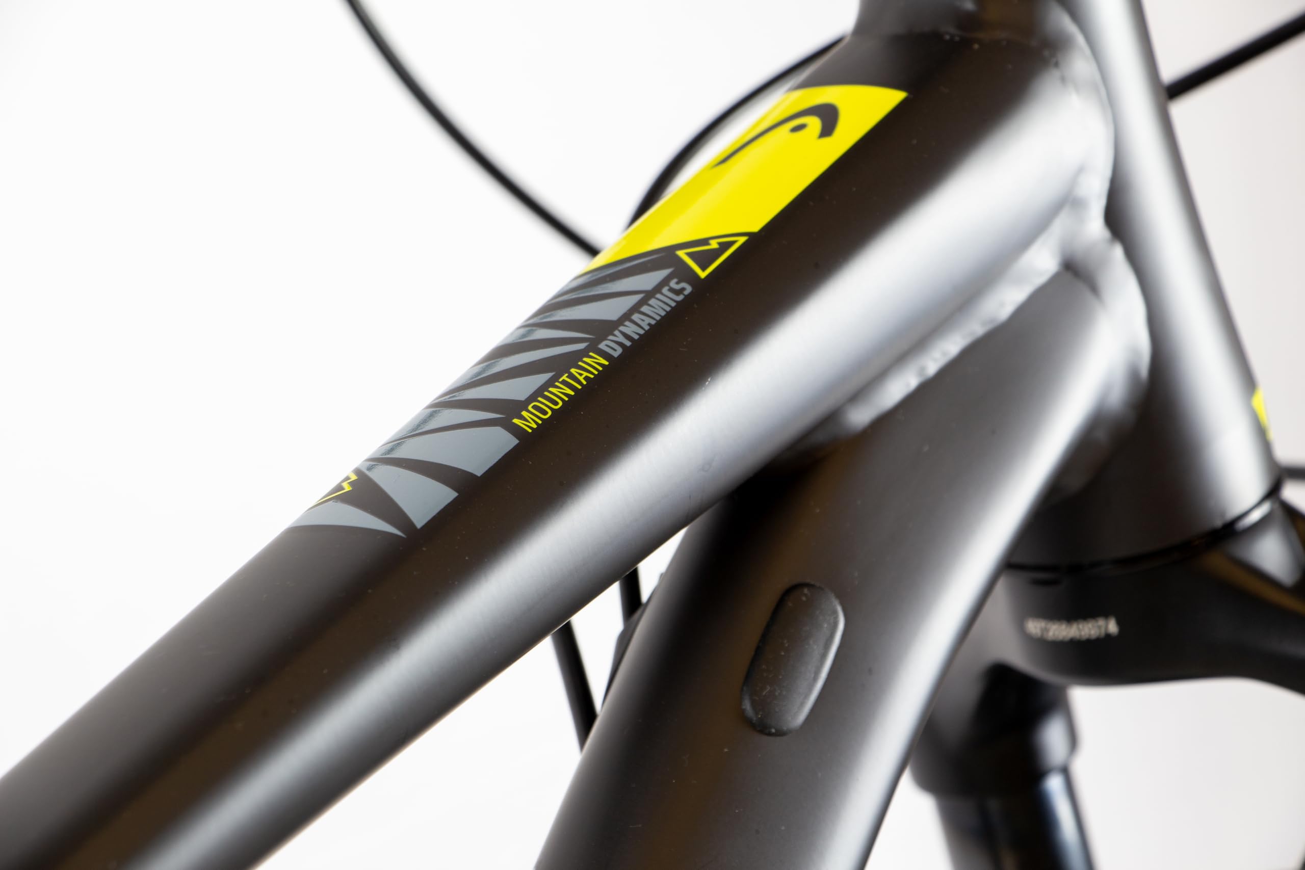 HEAD Unisex - Adult X-Rubi 3.0 Mountain Bike, Matt Black/Yellow