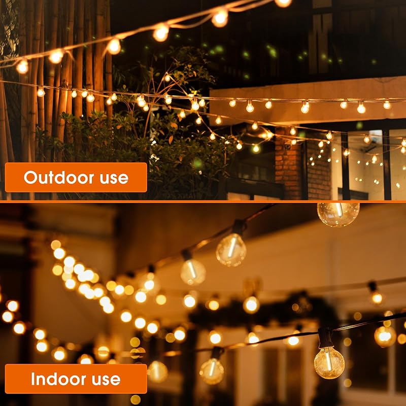 addlon 50FT Outdoor String Lights 27 G40 – product photo 6 of 6