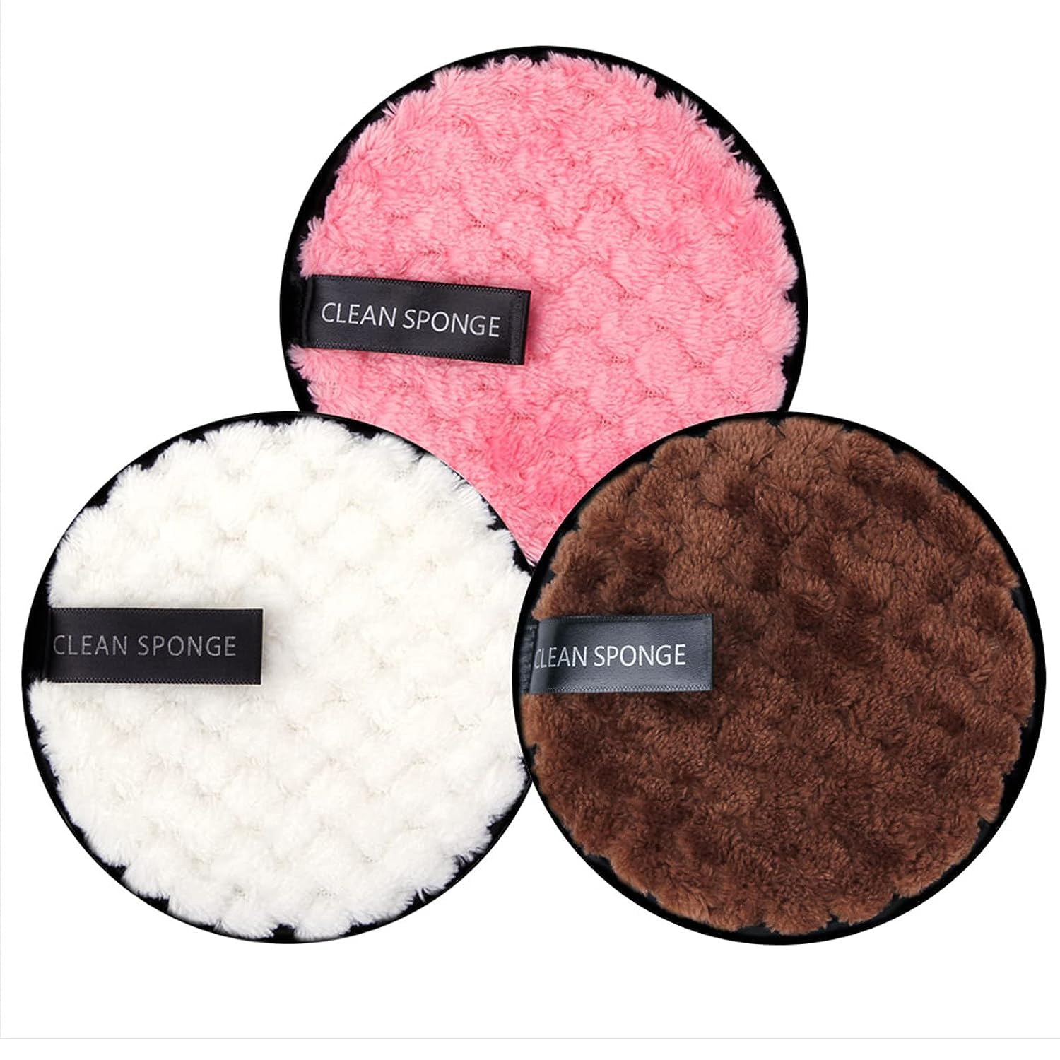 SUAKE Reusable Makeup Remover Pads – Soft & Washable Cotton Pads for Face & Eye Makeup Removal – Eco-Friendly, Gentle on Oily, Dry & Sensitive Skin (Multicolor, Pack of 3)-picture-33