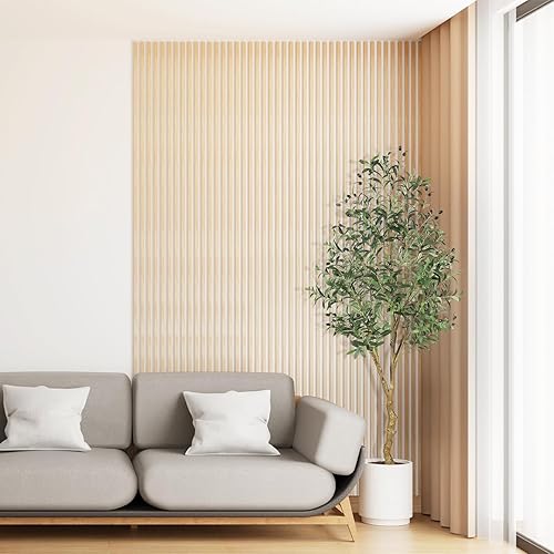 Miniatura 7 de Olivos artificiales para interiores de 6 pies  Árbol de olivo sintético con tronco de madera realista y hojas y frutas realistas, árbol de olivo