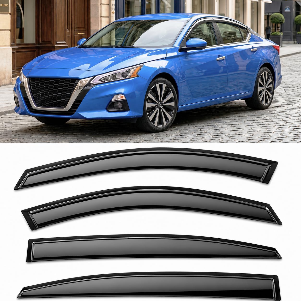 Amazon.com: 2019-2026 Tape-On Rain Guards for Nissan Altima Side