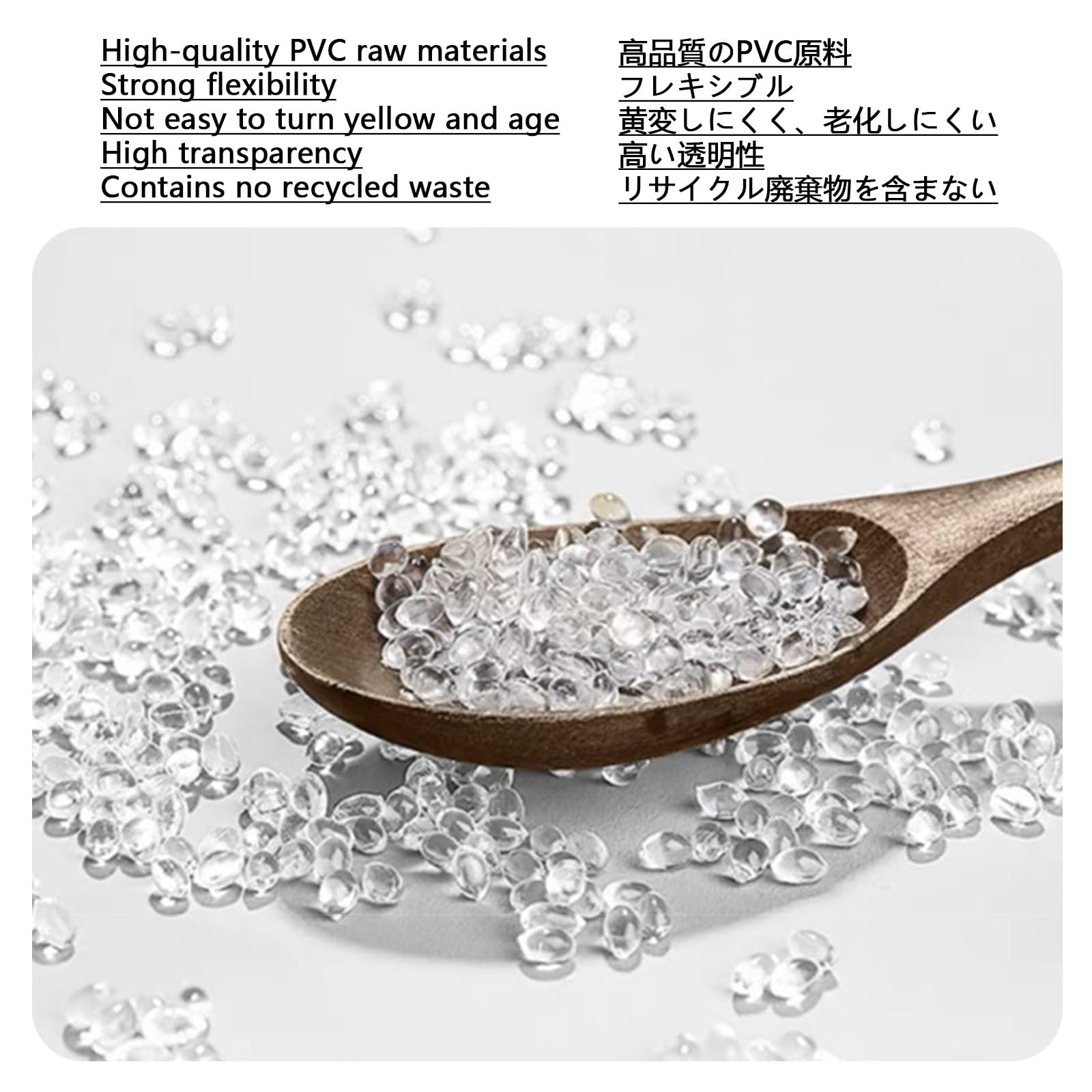 Tende a Rullo Impermeabili in PVC Trasparente ,Plastica in Pvc Tapparella Avvolgibile 0,5mm,Tapparella Avvolgibile Trasparenti for Giardino,con Raccordi e Catena(W100*H220cm/W39.37*H86.61in)