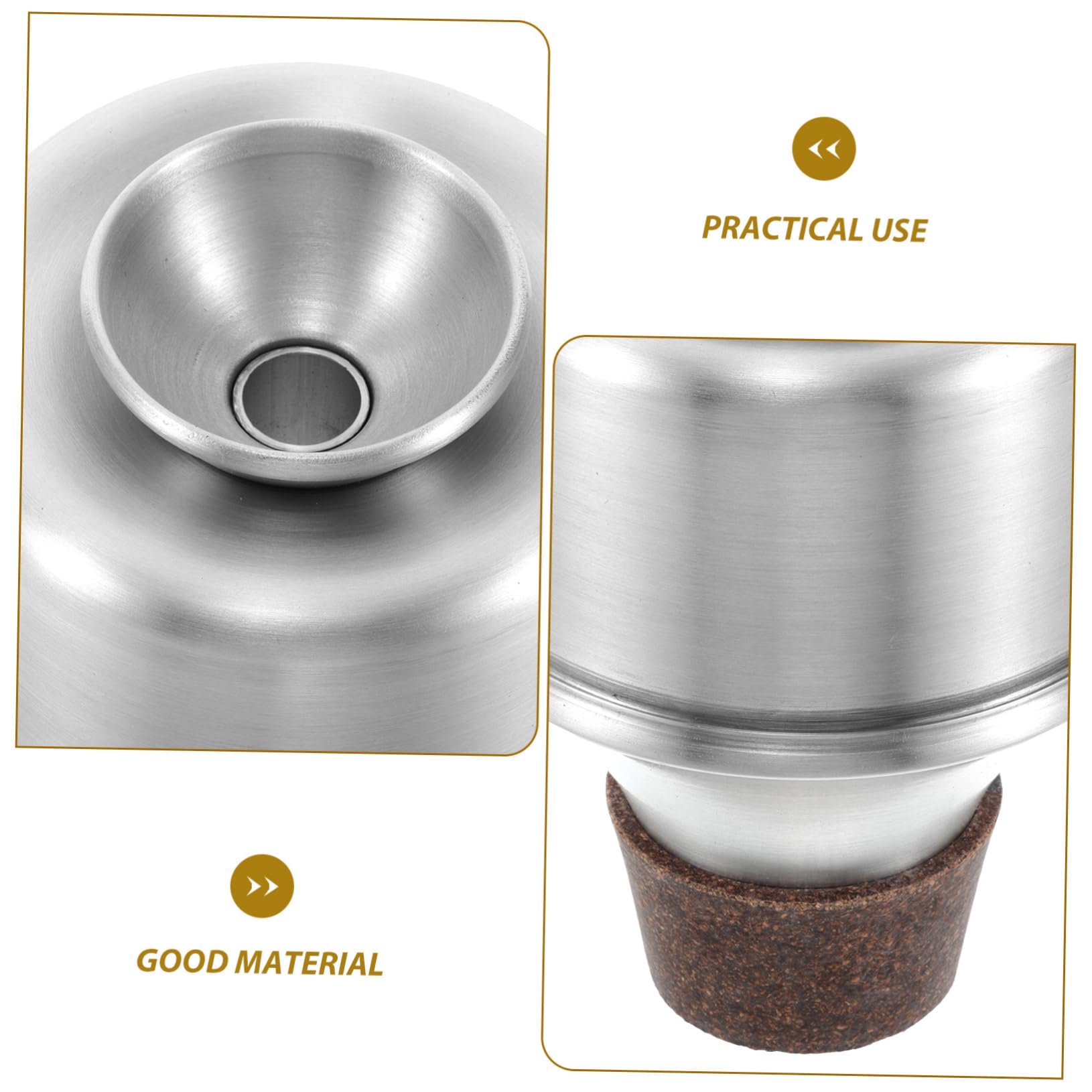 Kisangel Sordina Per Tromba Da Studio in Metallo Accessorio Per Strumenti Musicali Forniture Per Tromba in Lega Di Alluminio Leggera